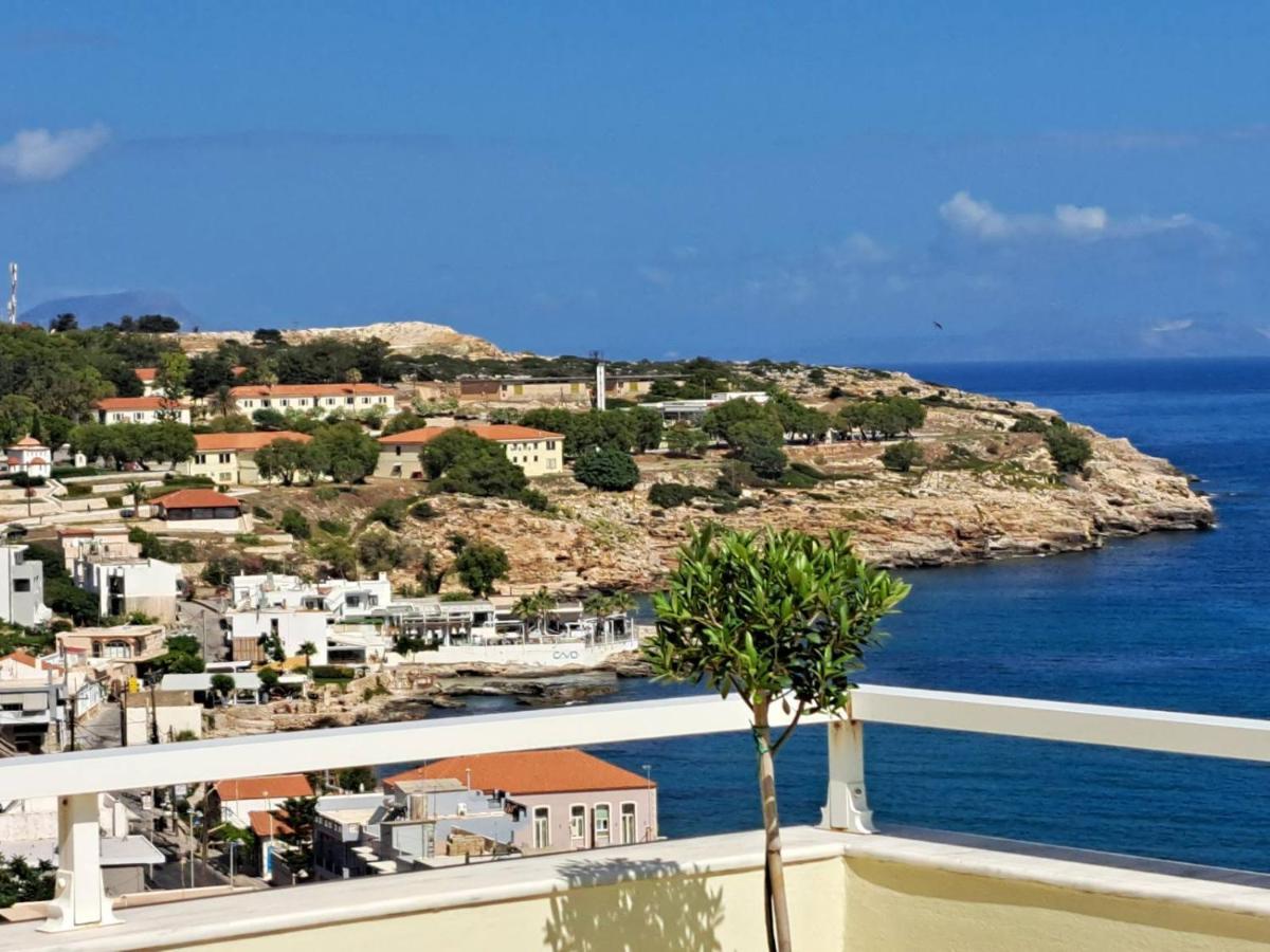 Seaview Flora'S Luxury Apartment-300Meters From The Beach Rethymno  Bagian luar foto